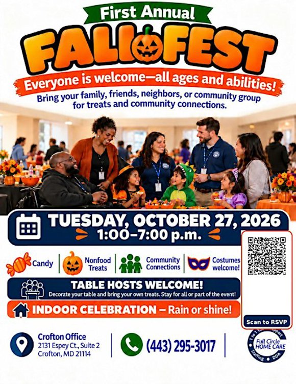 Crofton Community Fall Fest — All Ages & Abilities Welcome