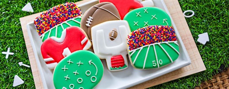 Score in Sugar with this Football Sugar Cookie Class! *Intermediate*
