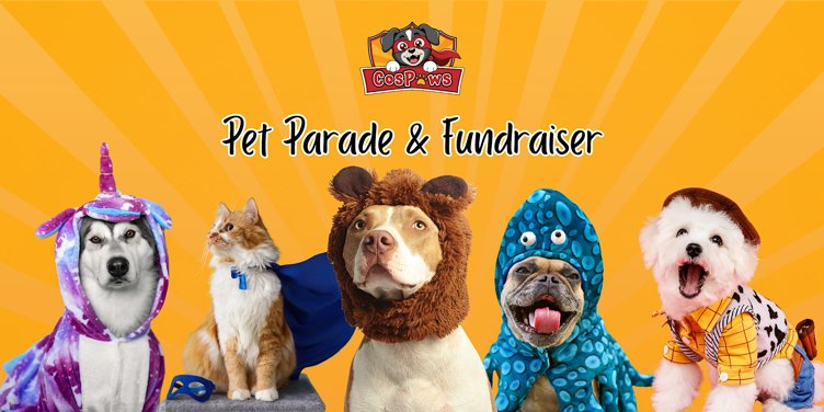CosPaws for a Cause: Pet Costume Contest & Fundraiser