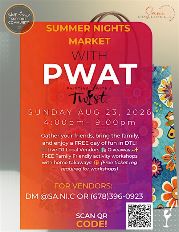 SUMMER NIGHTS MARKET WITH PWAT - AUGUST
