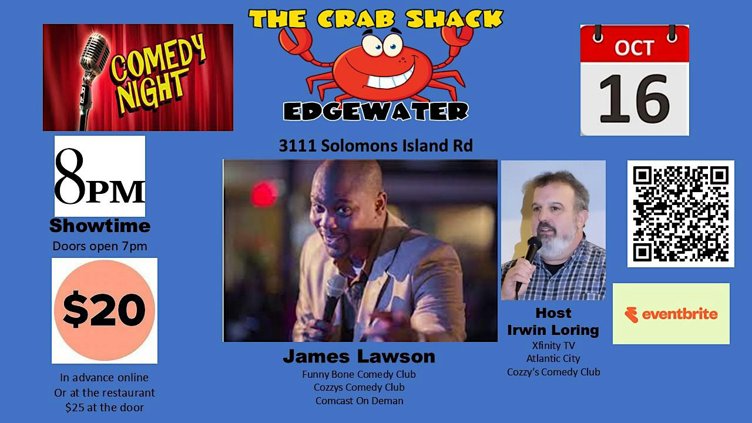 Third Friday Comedy Night at the Crabb Shack