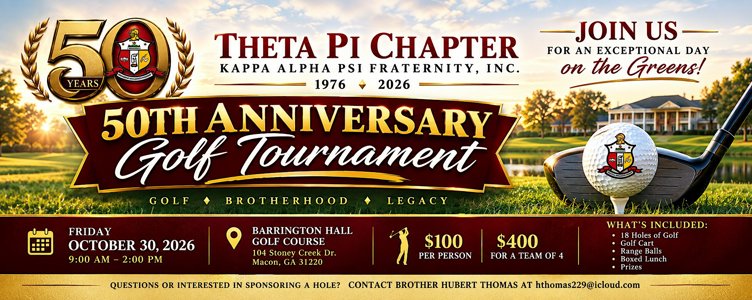 Theta Pi 50th Anniversary Golf Tournament