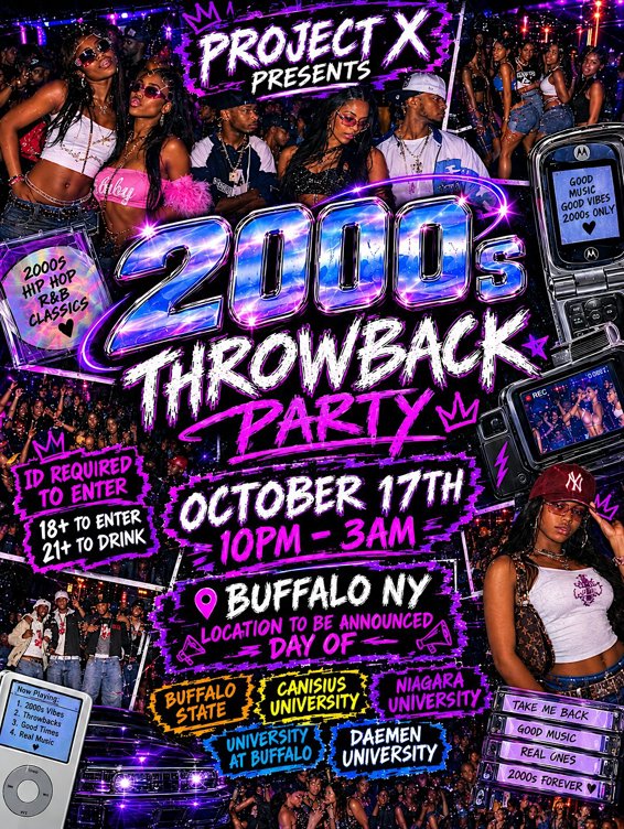 2000’s Throwback party