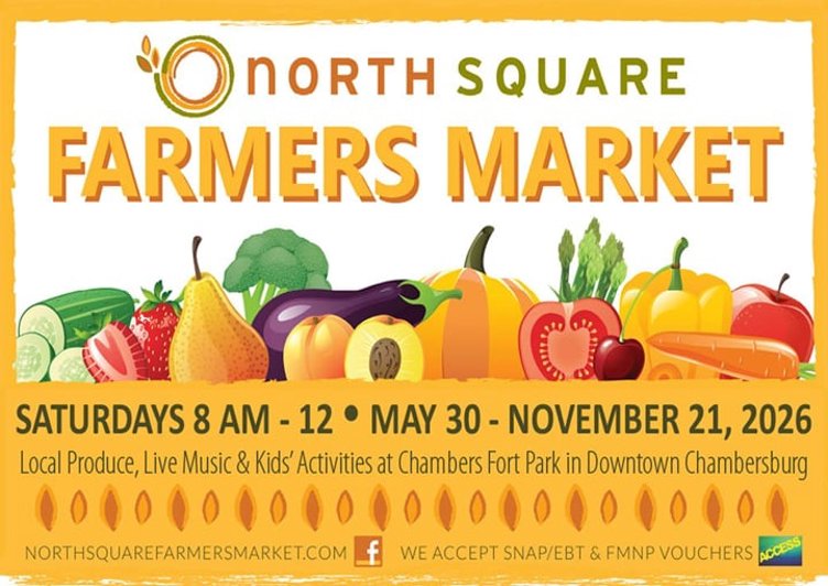 North Square Farmers Market | Chambers Fort Park, Downtown Chambersburg