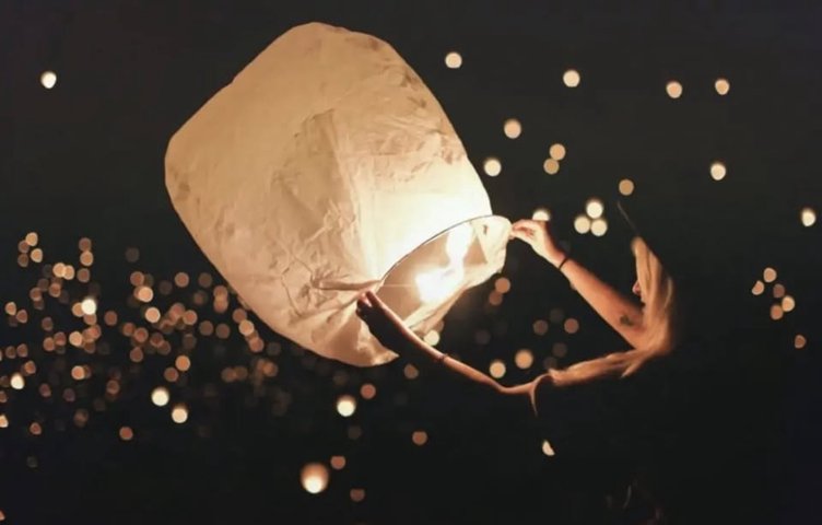 Wilmington Sky Lantern Festival by Lights Over America