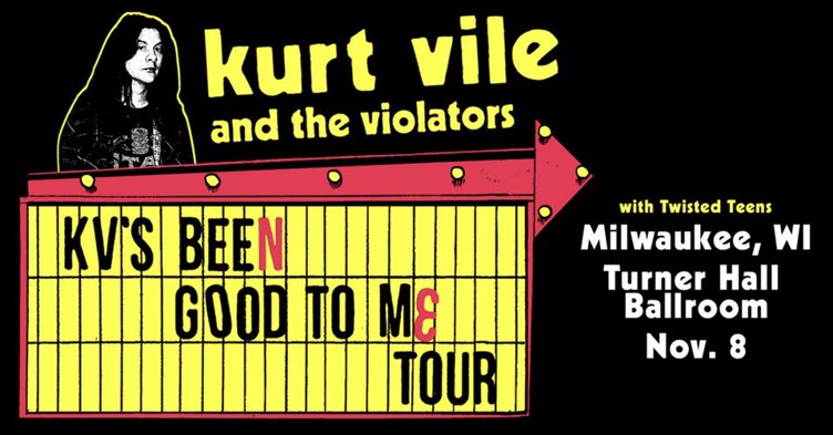 Kurt Vile and The Violators at Turner Hall Ballroom