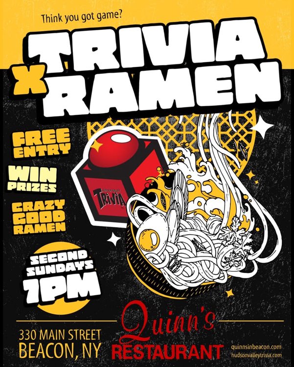 TRIVIAxRAMEN at Quinns