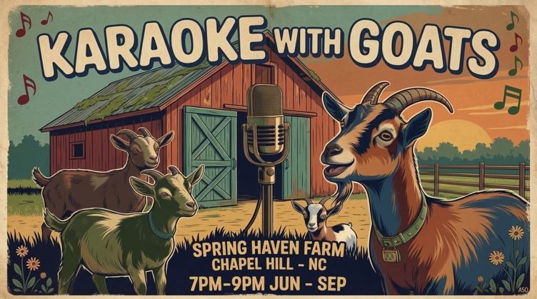 Karaoke With Goats - THURSDAY NIGHTS