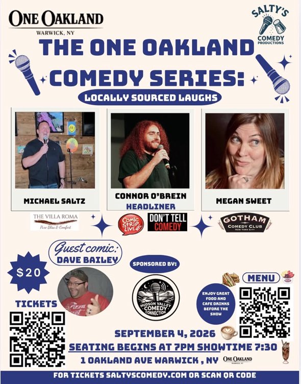 The One Oakland Comedy Series: Locally Sourced Laughs