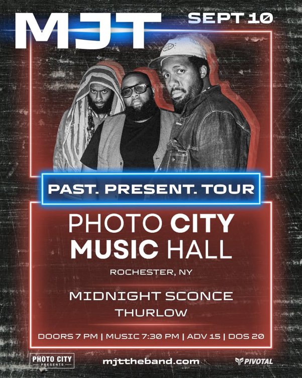 MJT - w/ Thurlow & Midnight Sconce - Rochester, NY
