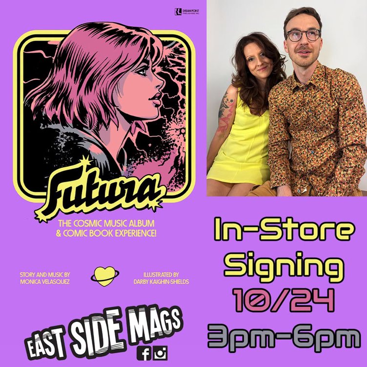 Futura: The Cosmic Music Album & Comic Experience Signing