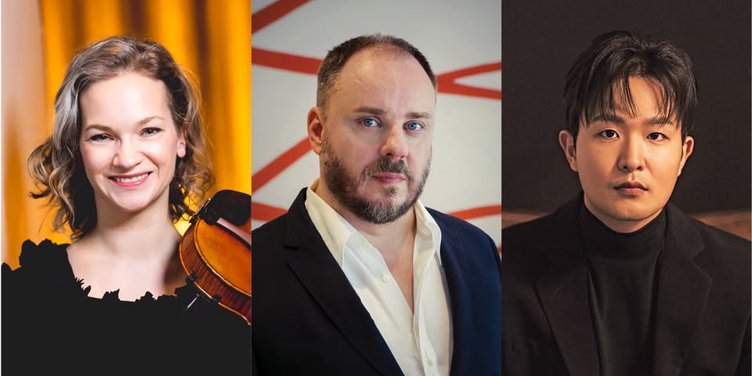 Hilary Hahn, Matthias Goerne, and Yekwon Sunwoo