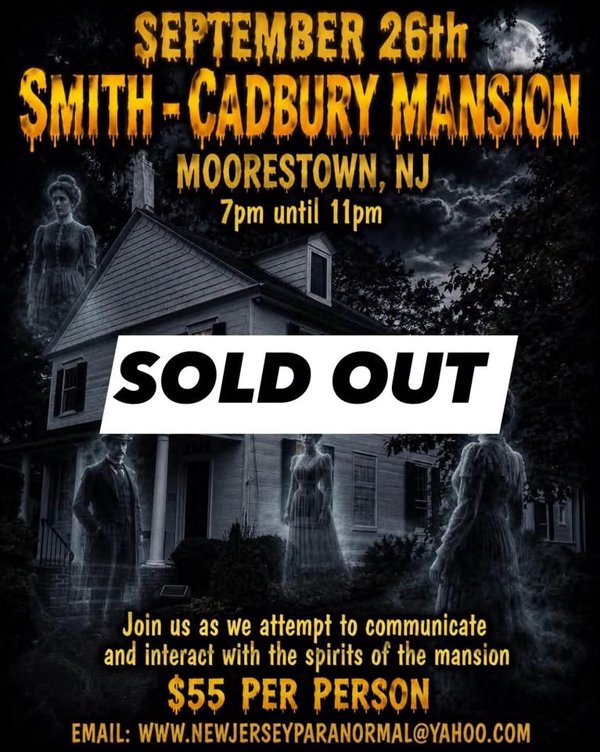 Paranormal Investigation hosted by NJ Paranormal