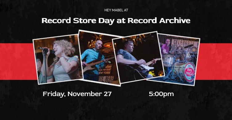 Record Store Day with Hey Mabel at Record Archive Backroom Lounge