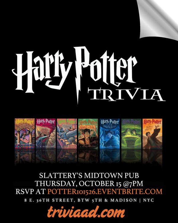 Harry Potter Books Trivia