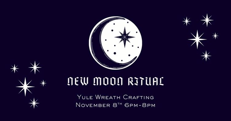 November New Moon Ritual - Yule Wreaths