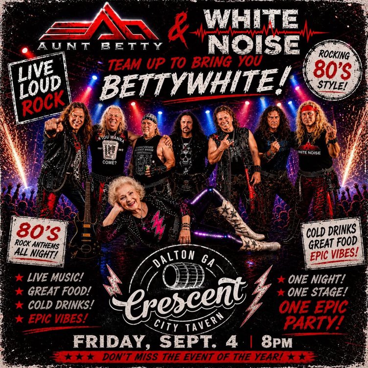 BETTYWHITE INVADES CRESCENT CITY TAVERN! Friday Sept. 4th 8pm