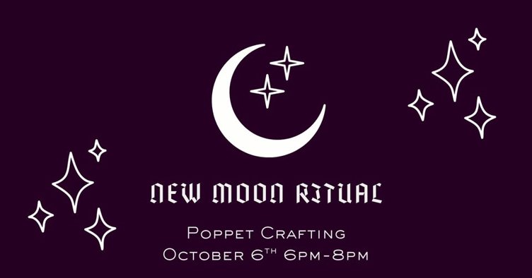 October New Moon Ritual - Poppets