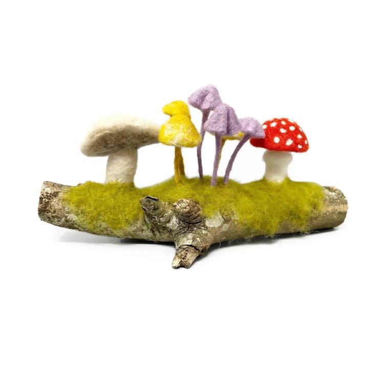 Needle Felted Toadstools