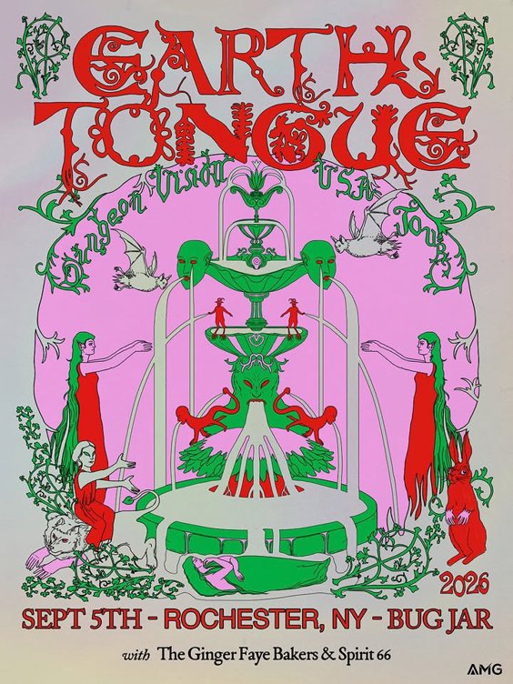 EARTH TONGUE w/ The Ginger Faye Bakers & Spirit 66