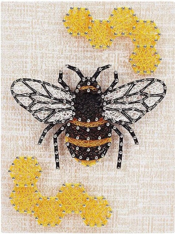 Honeybee String Art