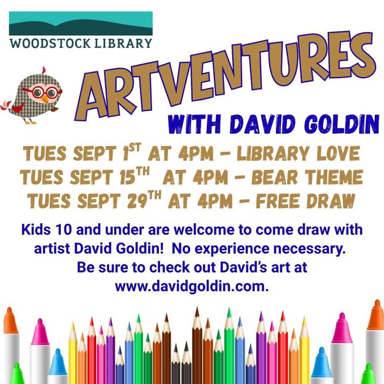 Artventures Drawing for Kids with David Goldin