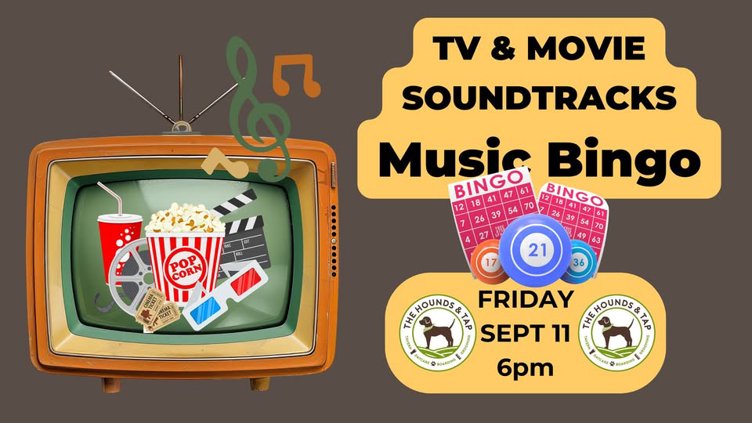 Music Bingo - FREE - TV & Movie Soundtracks