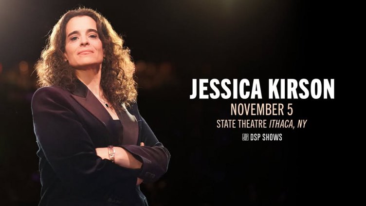 Jessica Kirson at The State Theatre of Ithaca