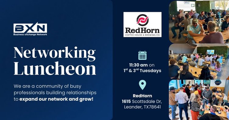 BXN Cedar Park/Leander Networking Luncheon