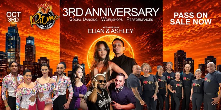 RITMO 3-YEAR ANNIVERSARY: Featuring Elian & Ashley