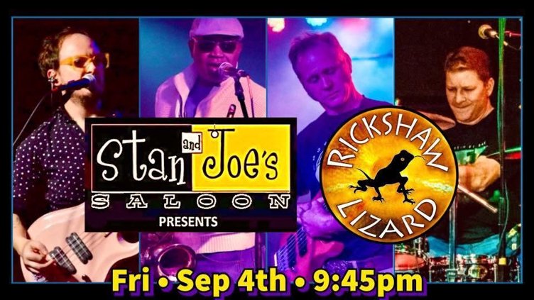 RICKSHAW LIZARD live at Stan & Joe’s!