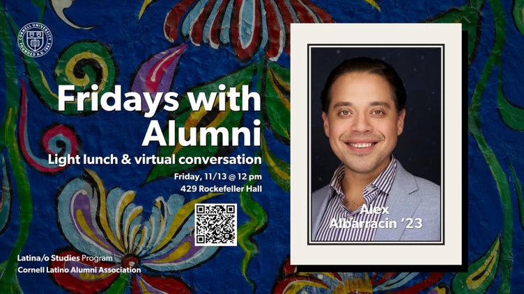 Fridays w/Alumni with Alex Albarracin '23