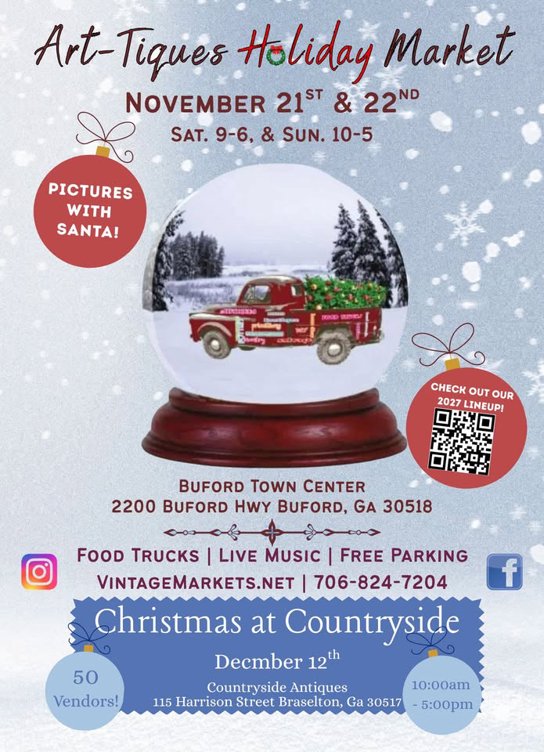 Art-Tiques Holiday Market Buford