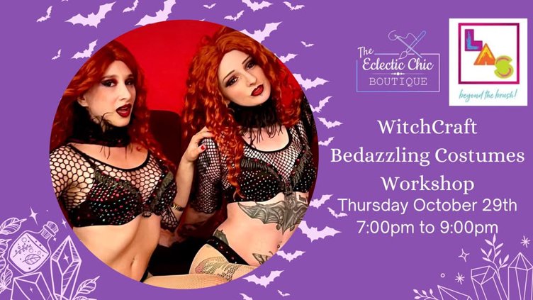 Witchcraft Bedazzling Costumes Workshop