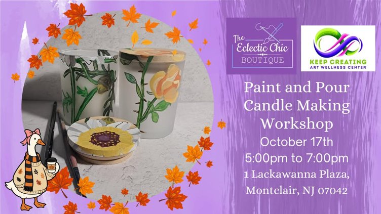 Paint & Pour Candle Making Class