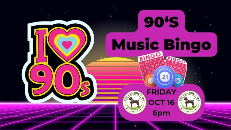 90'S Music Bingo - FREE!