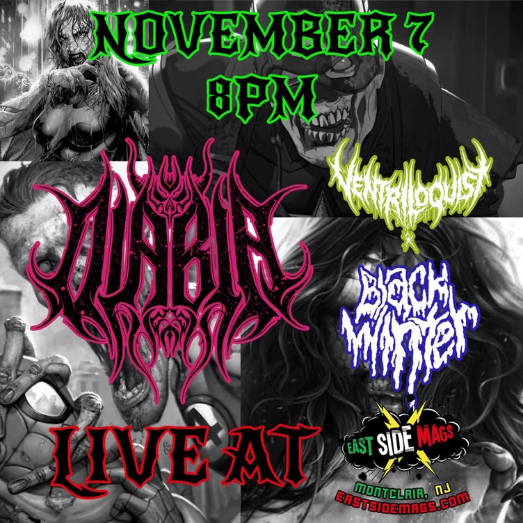 Live Music: Diabla / Ventriloquist / Black Winter