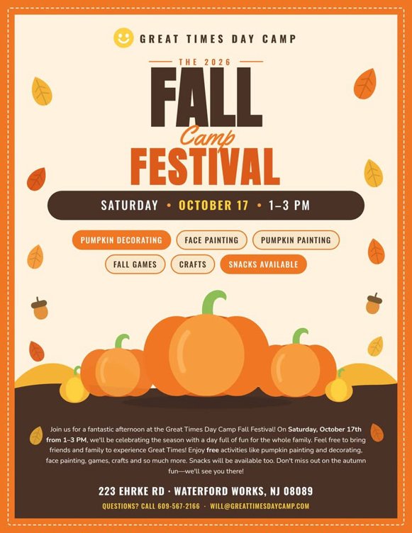 Great Times Fall Festival
