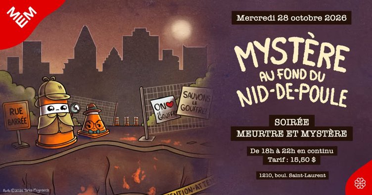 Mystère au fond du nid-de-poule