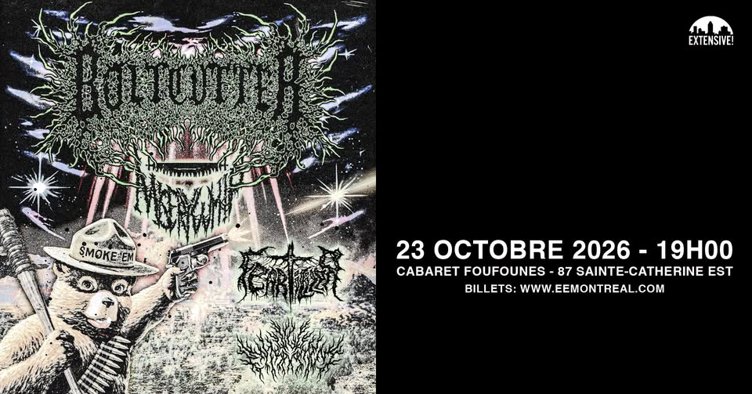 Boltcutter + Misery Whip + Feartilizer 1492 + Vile Entrapment | Montréal