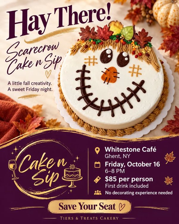 Hay There Cutie - Cake n Sip