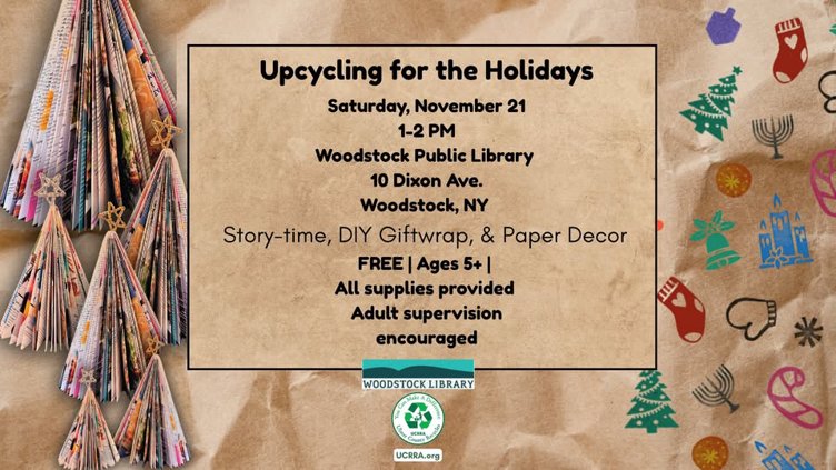 Upcycling for the Holidays for Kids with the U.C.R.R.A.