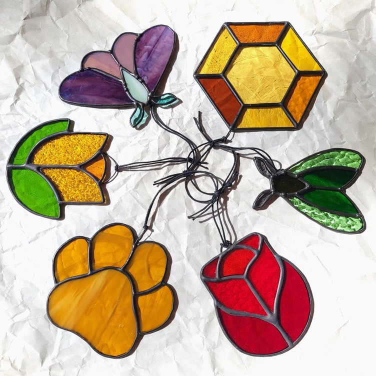 Stained Glass Workshop with Emilie