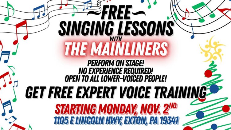Free Singing Lessons!