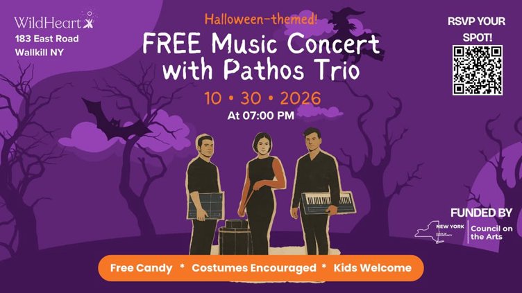 FREE Music Concert with Pathos Trio! - Halloween Themed