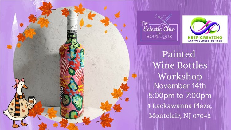 Painted Wine Bottle Workshop