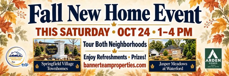 CLEMMONS Fall New Home Event! 2 Neighborhoods to Tour