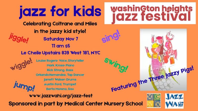 Jazz For Kids - Washington Heights Jazz Festival