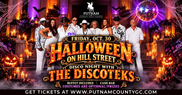 Halloween Party on Hill Street with The Discoteks