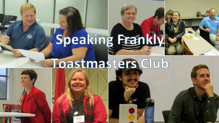 Speaking Frankly Toastmasters Meeting